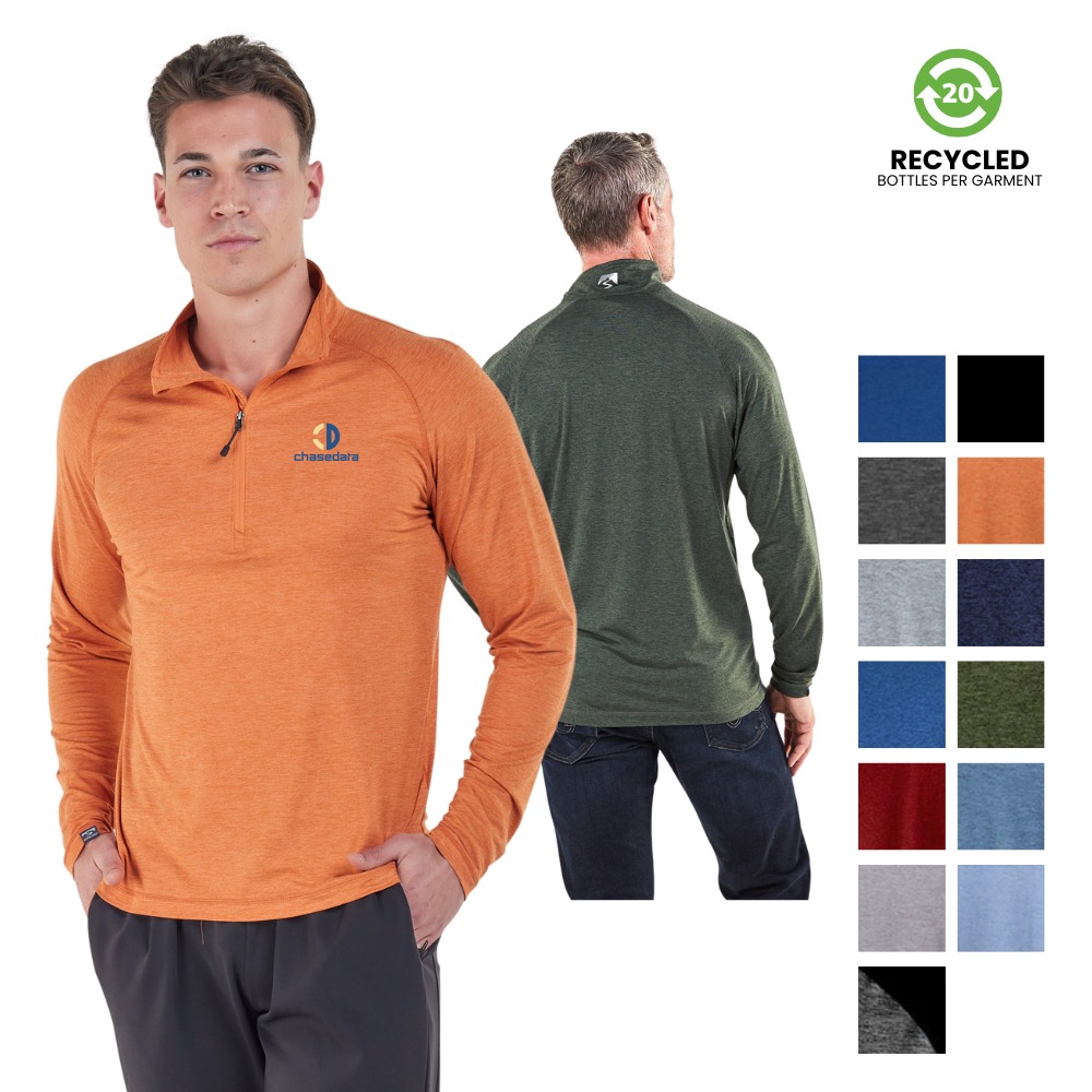 Men's Recycled Quarter Zip Pullover