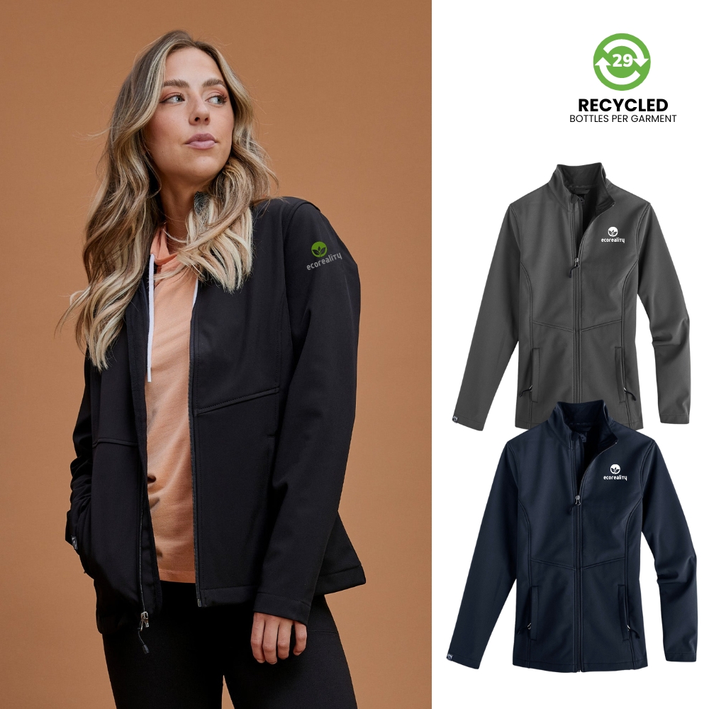 Women's Recycled Fleece-Lined Softshell Jacket