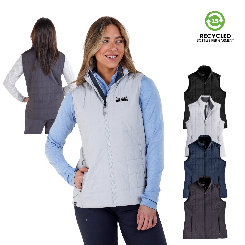 Women's Recycled PFAS Free Packable Vest