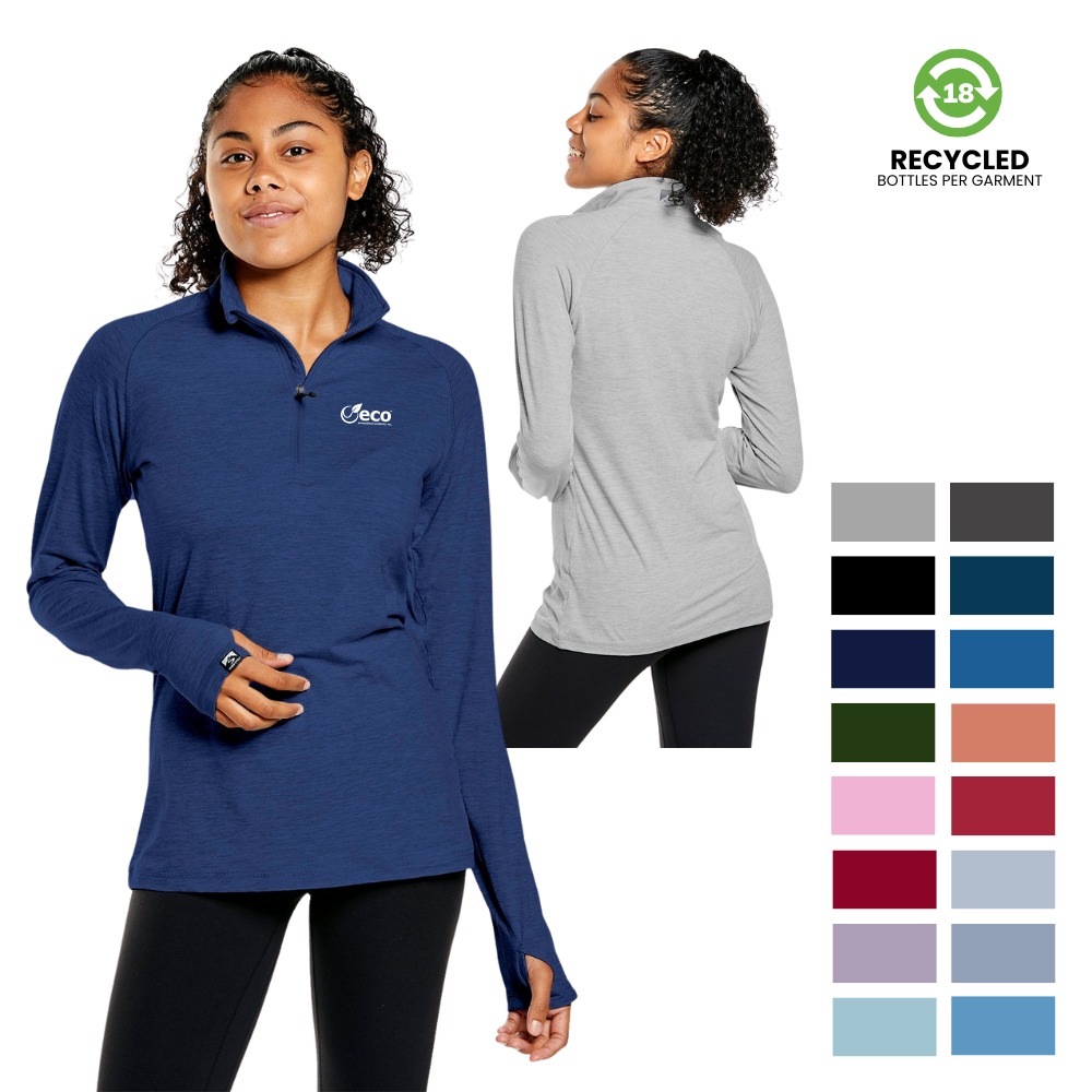 Women's Recycled Quarter Zip Pullover