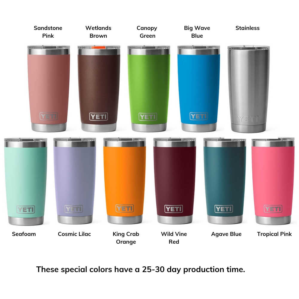 YETI® Rambler Tumbler with MagSlider Lid Colors