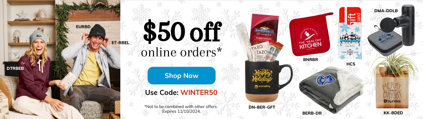 $50 off online orders only - limited time