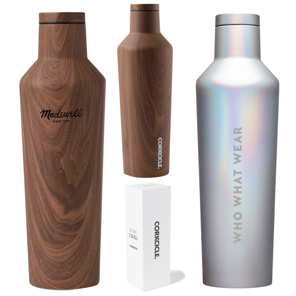 Custom Corkcicle Canteen 16 oz Imprinted Corkcicle Tumbler