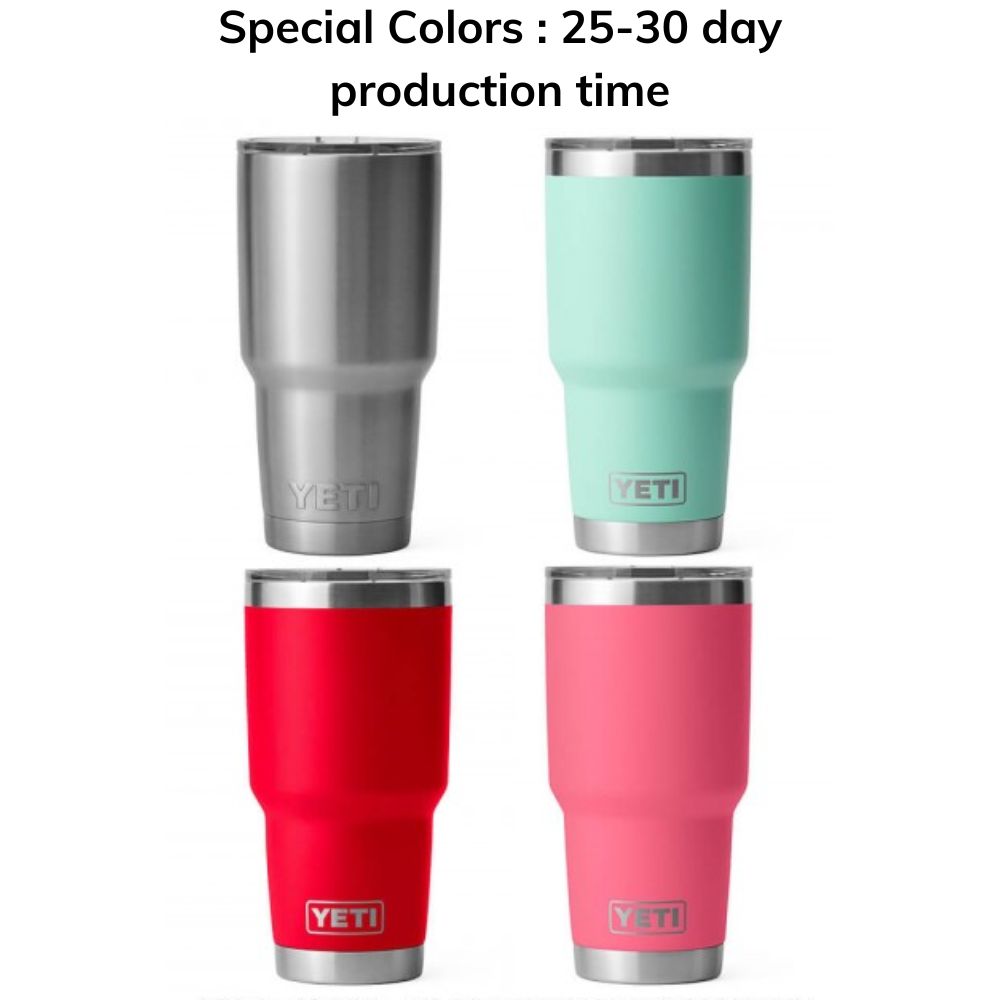 Engraved YETI® Rambler Tumbler with MagSlider Lid | 30 oz