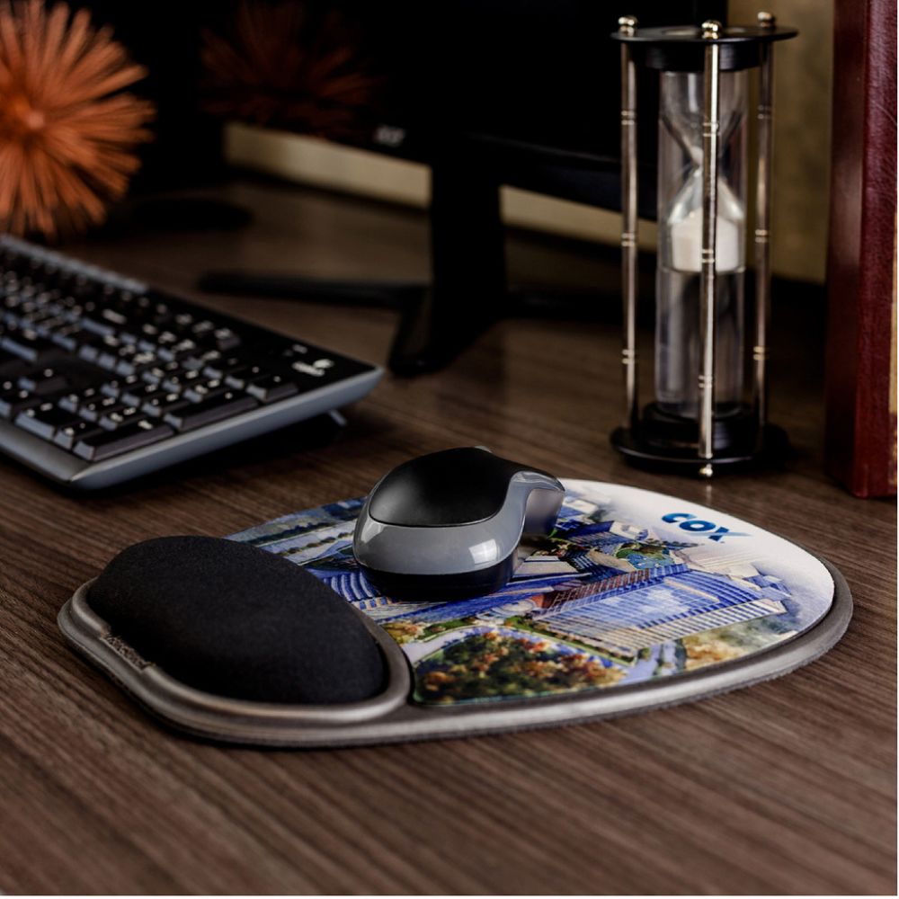 Full Color Recycled Ergonomic Mousepad 