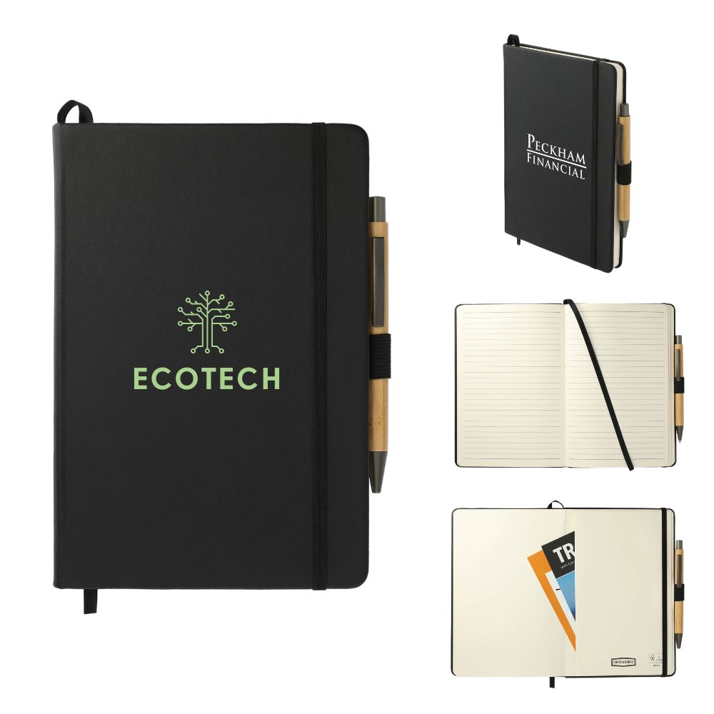 Cactus Leather Bio Journal FSC Notebook Set | 5x8