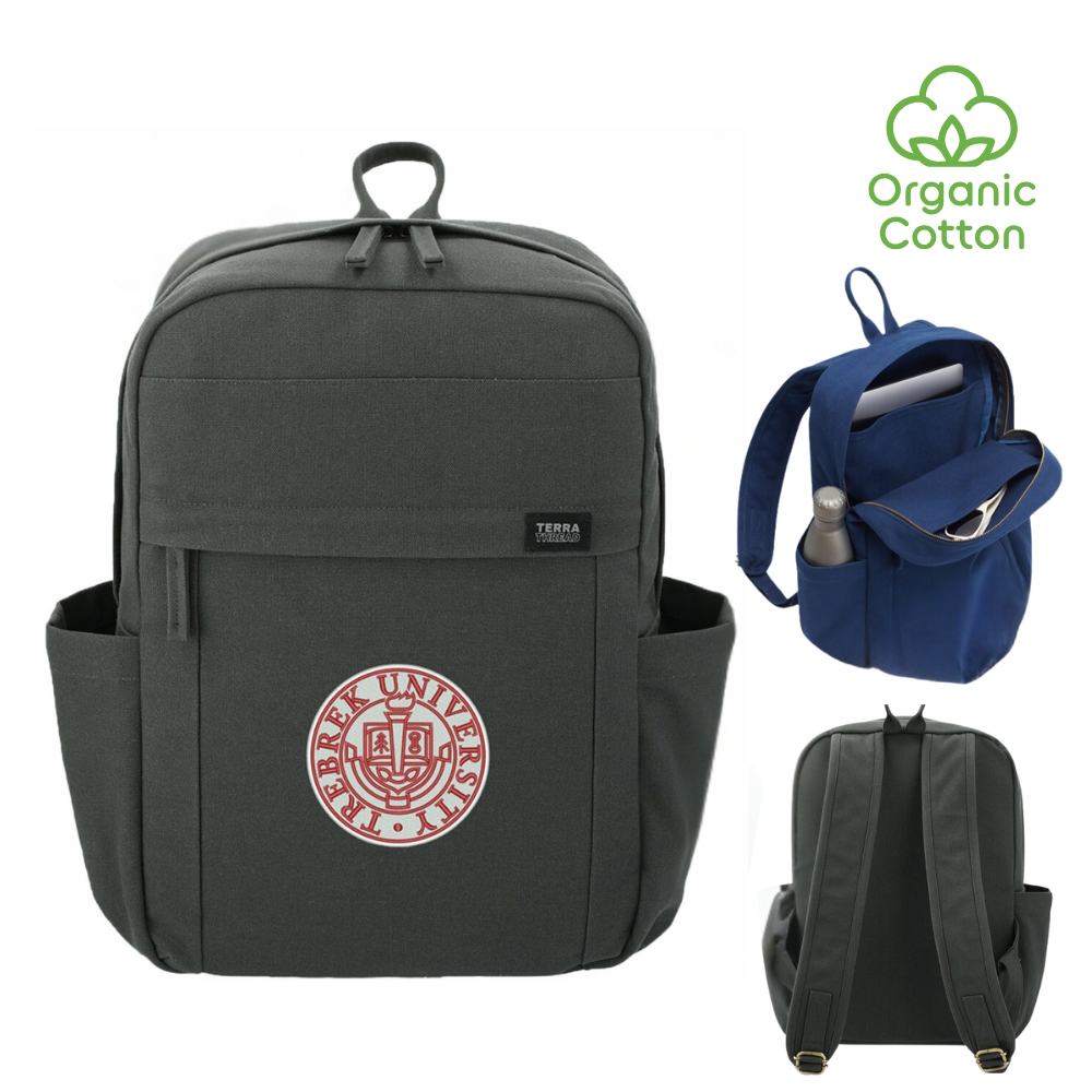 Terra Thread Fairtrade Organic Cotton Computer Backpack