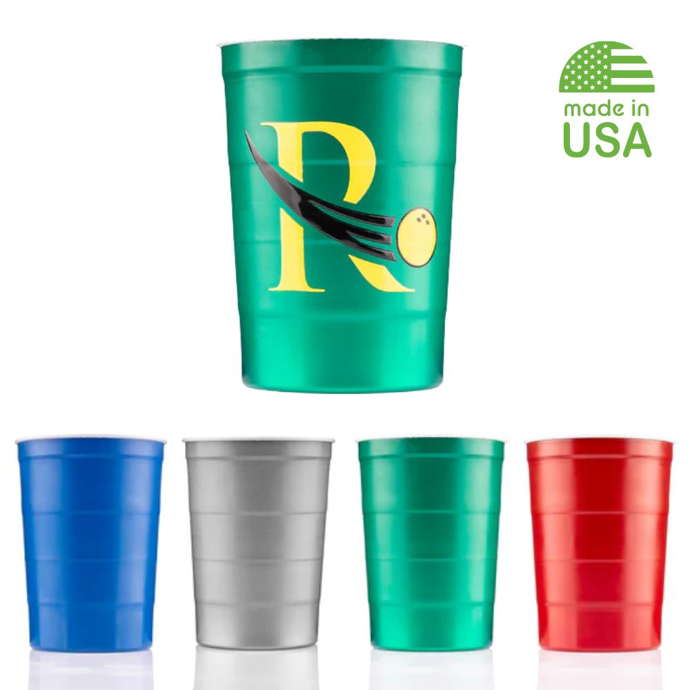 USA Made Recyclable Steel Chill Cup | Reusable | 16 oz