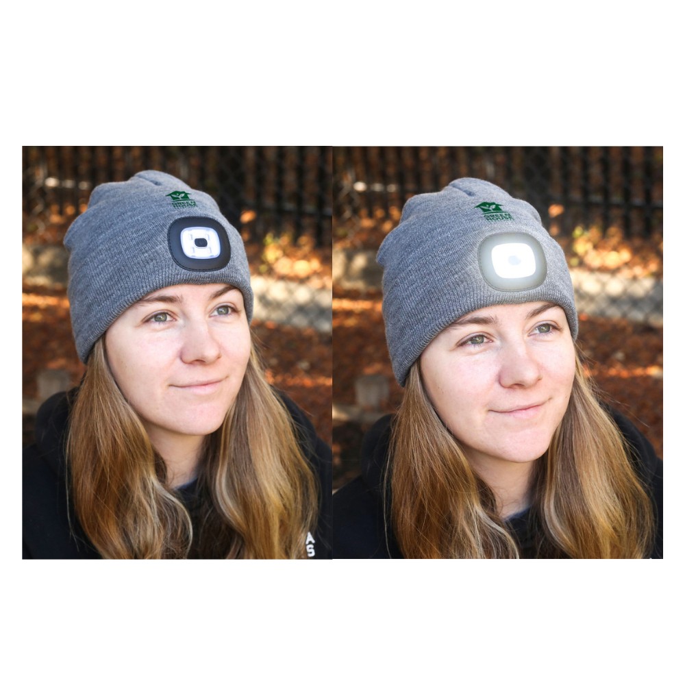 Unisex LED Beanie Headlight | Rechargeable