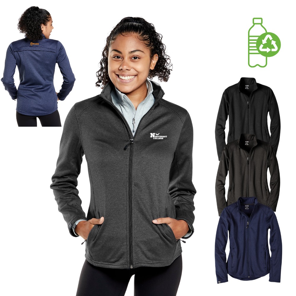 Women's Recycled Performance Fleece Full Zip Jacket