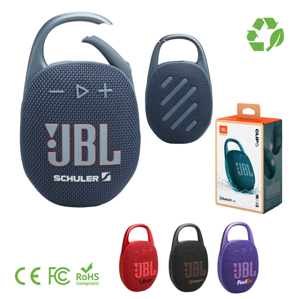 JBL Recycled Waterproof Wireless Speaker with Clip