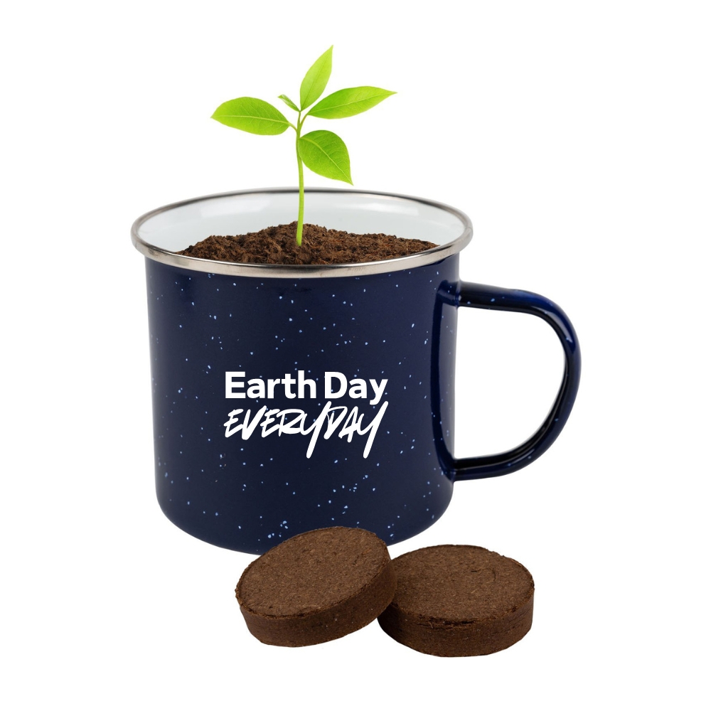 Grow Kit in Reusable Camper Mug Earth Day Everyday Earth Day Gift