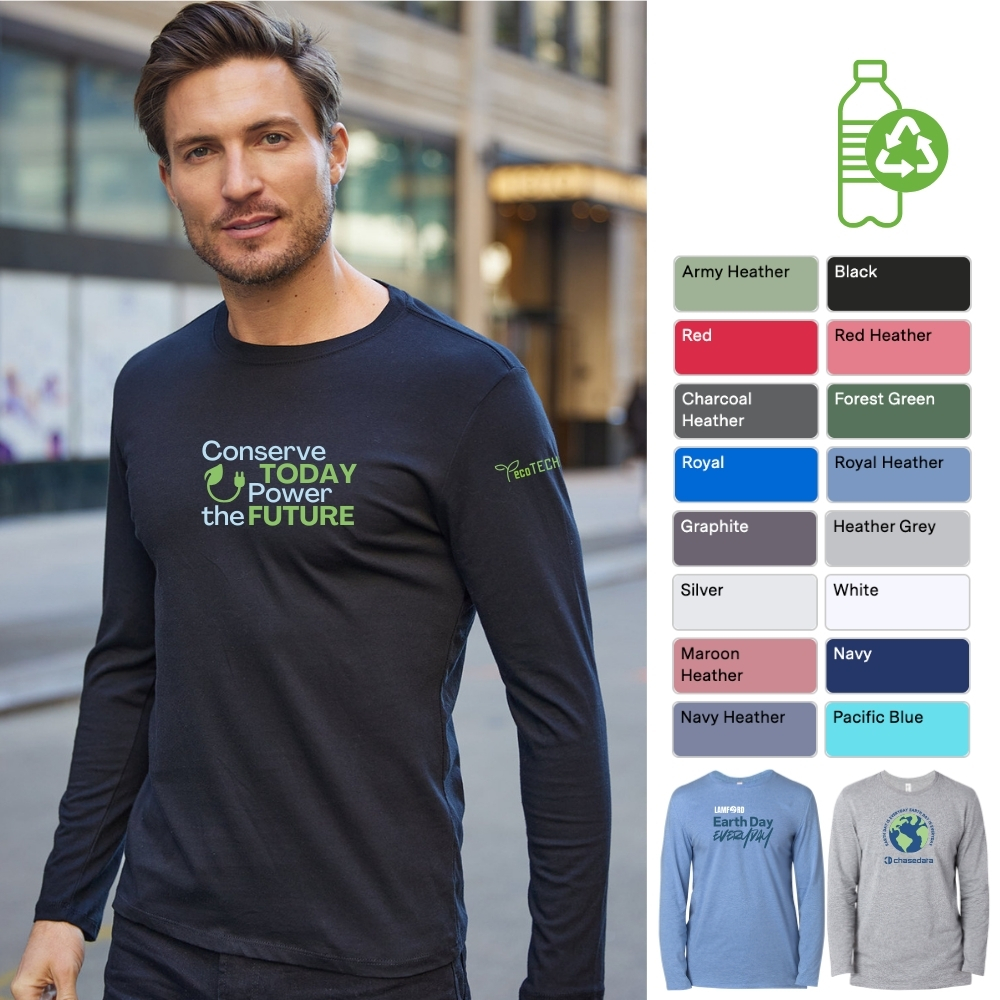 Threadfast Apparel Unisex Eco Long-Sleeve Custom T-Shirt