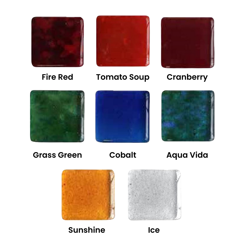 USA Made Recycled Award Glass Colors