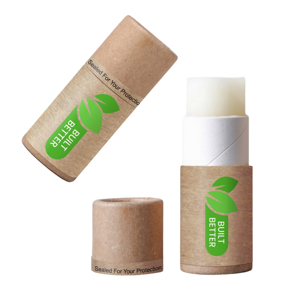 Mini Kraft Paper Beeswax Lip Balm 