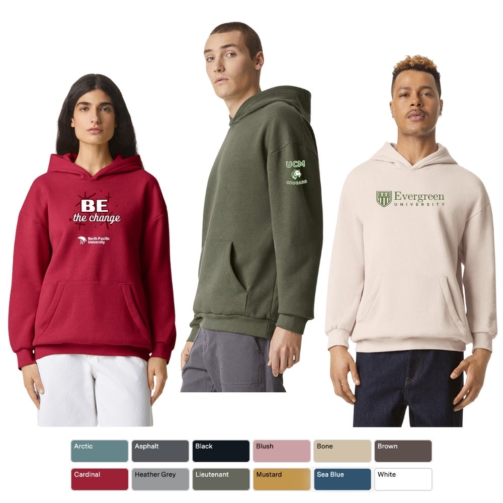 Unisex Recycled Fleece Pullover Hooded Sweatshirt | 7.6 oz