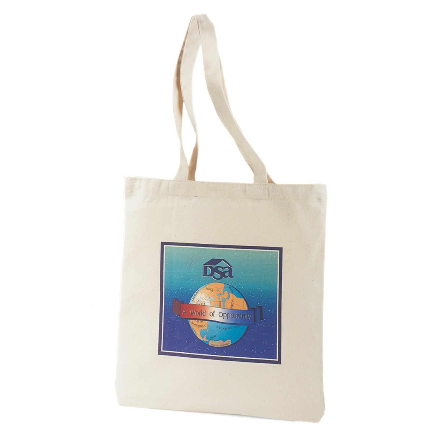 5 oz Economy Cotton Branded Tote