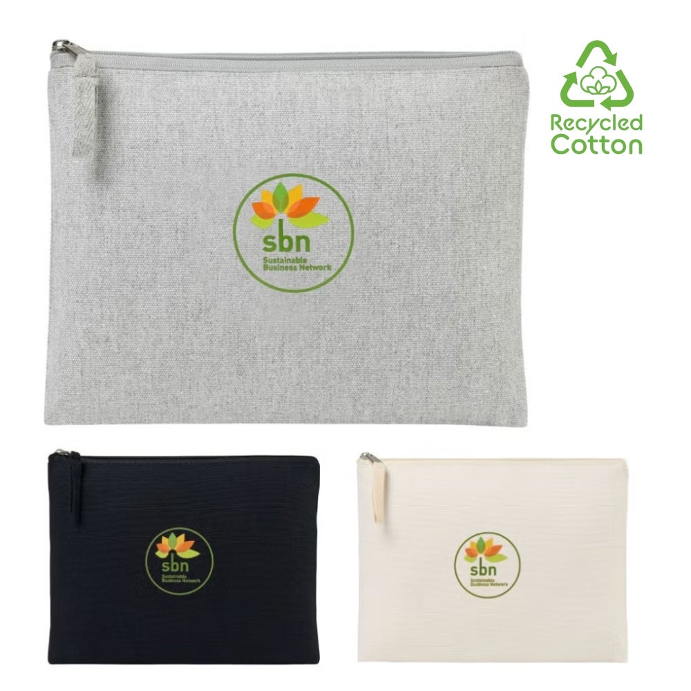 AWARE™ Recycled Cotton Pouch | 8x6
