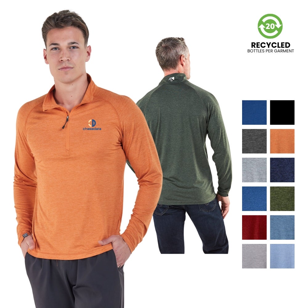 Men's Recycled Quarter Zip Pullover