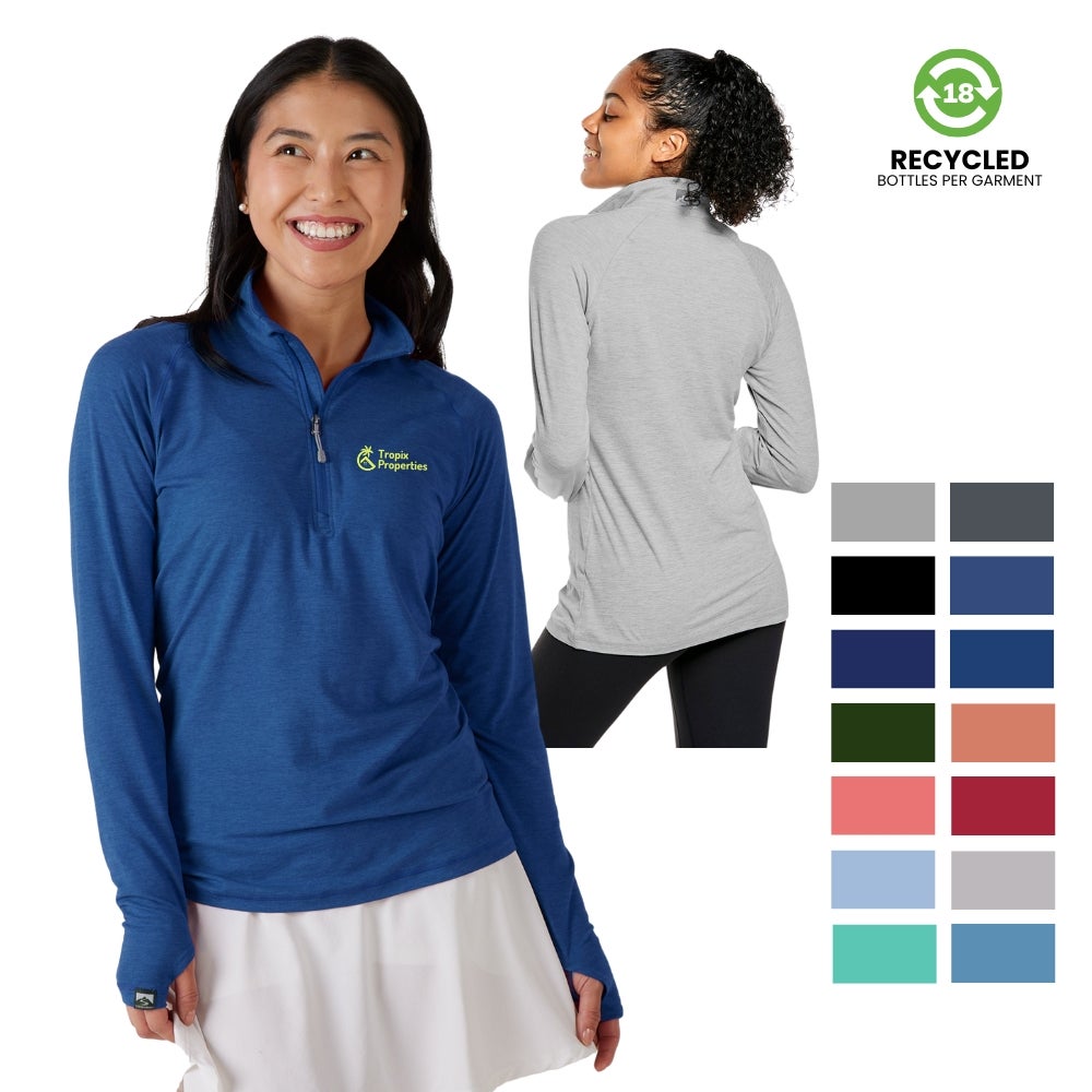 Women's Recycled Quarter Zip Pullover