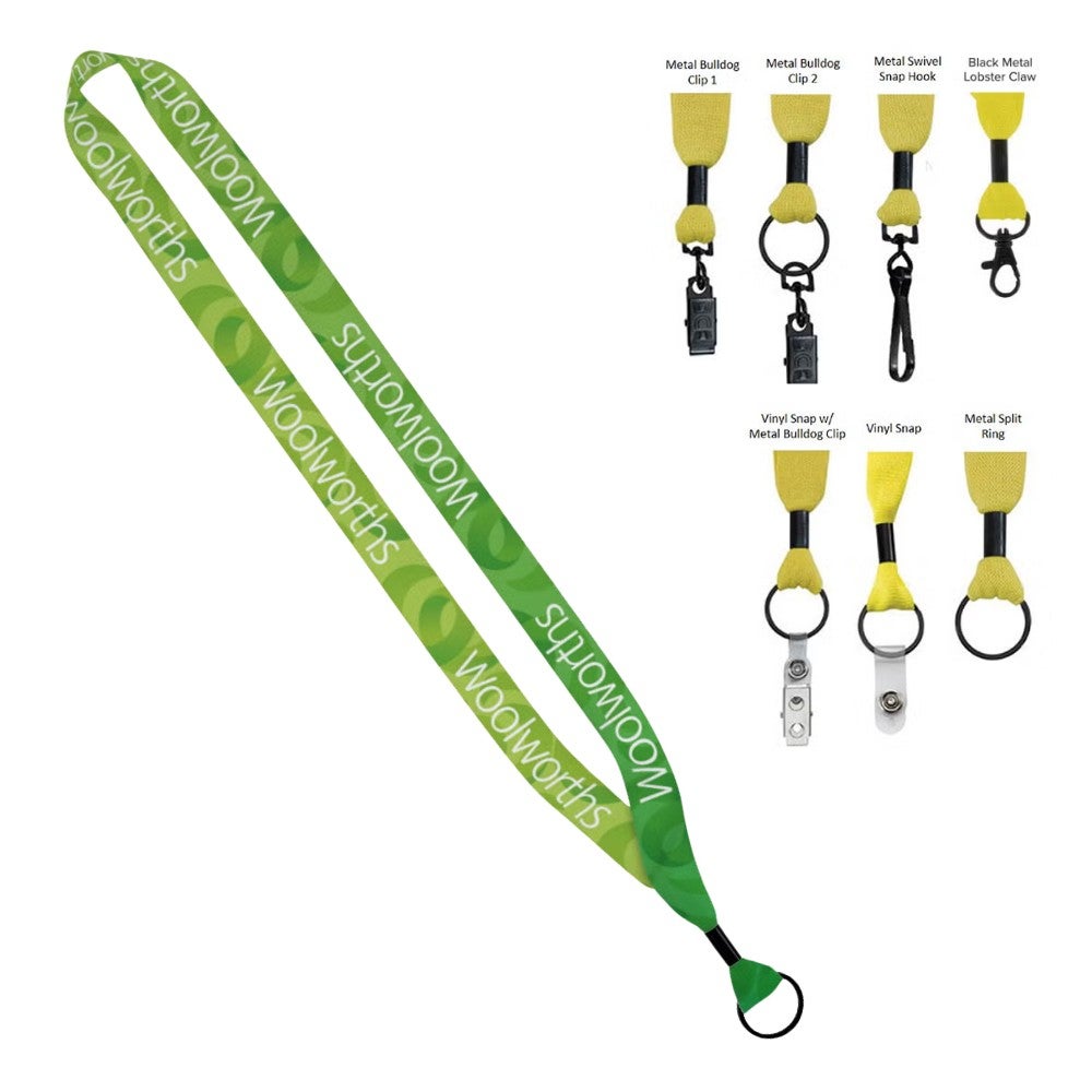 Custom Lanyards | Recycled | USA Made | 3/4" | With Attachment