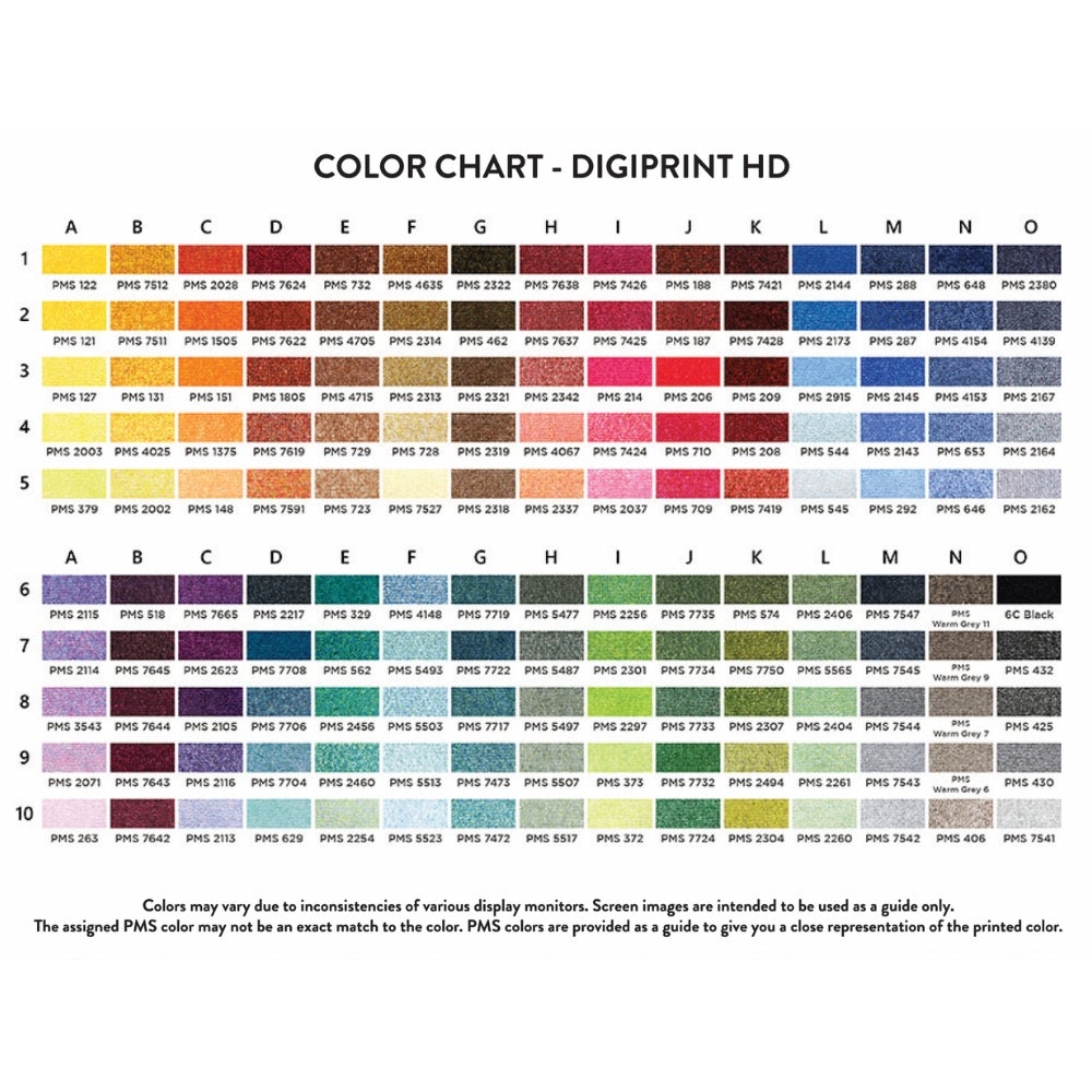 USA Made Custom DigiPrint HD Recycled Floor Mat Stock Colors