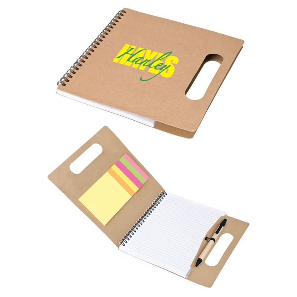 Handled Notebook Set | Recycled | 7x8