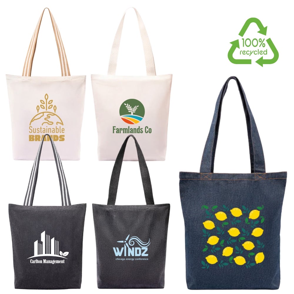 AWARE™ Recycled Cotton Tote Bag | 15x16x3