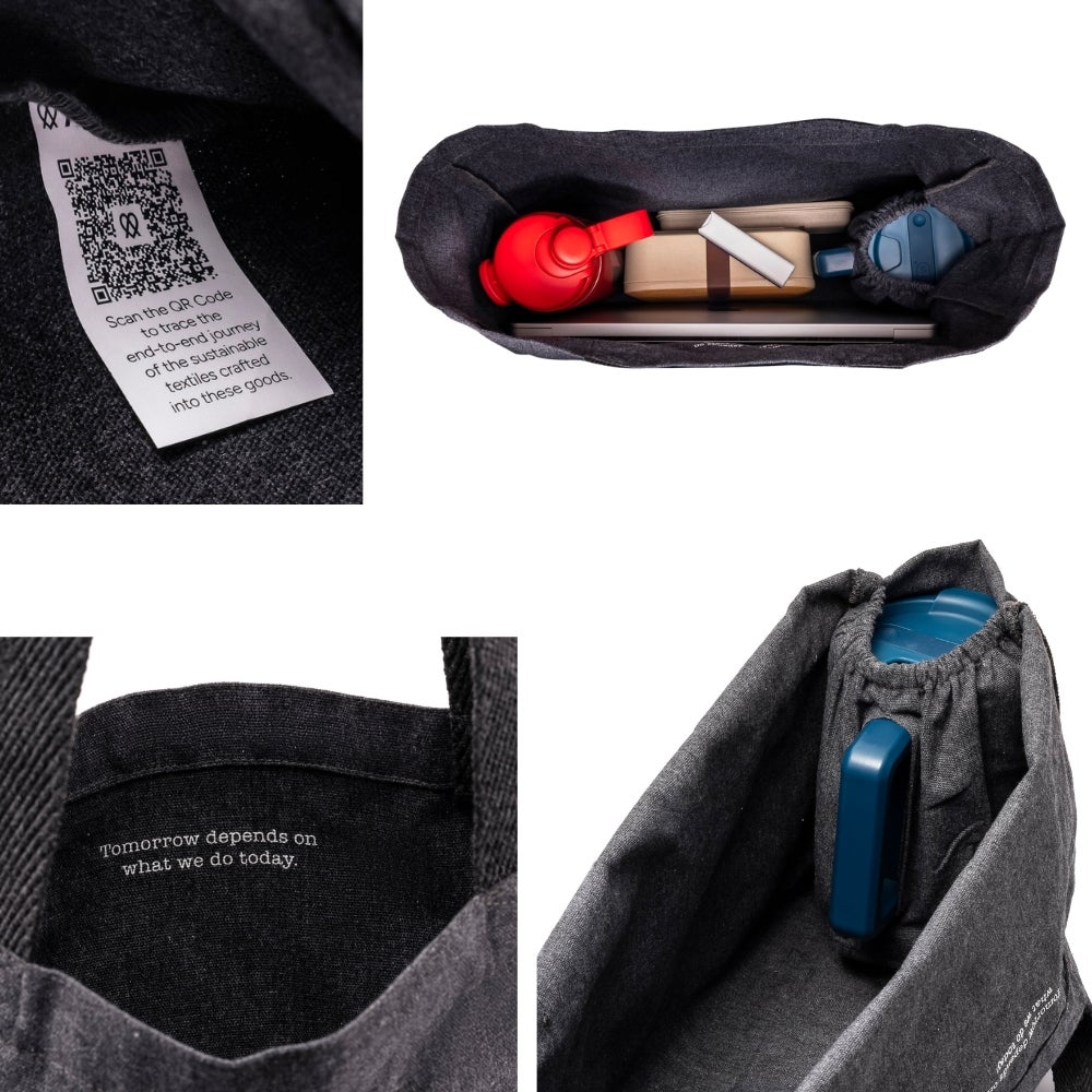 AWARE™ Recycled Pocket Tote Bag