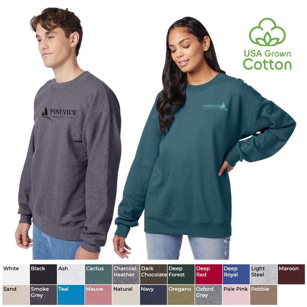 Unisex Ultimate Cotton® Crewneck Sweatshirt | 10 oz