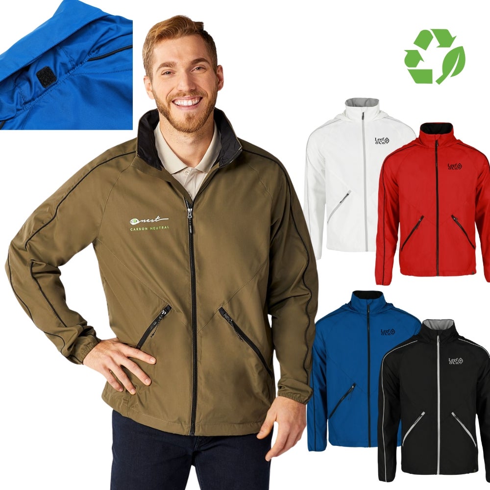 Men's Custom Recycled Lightweight Packable Jacket