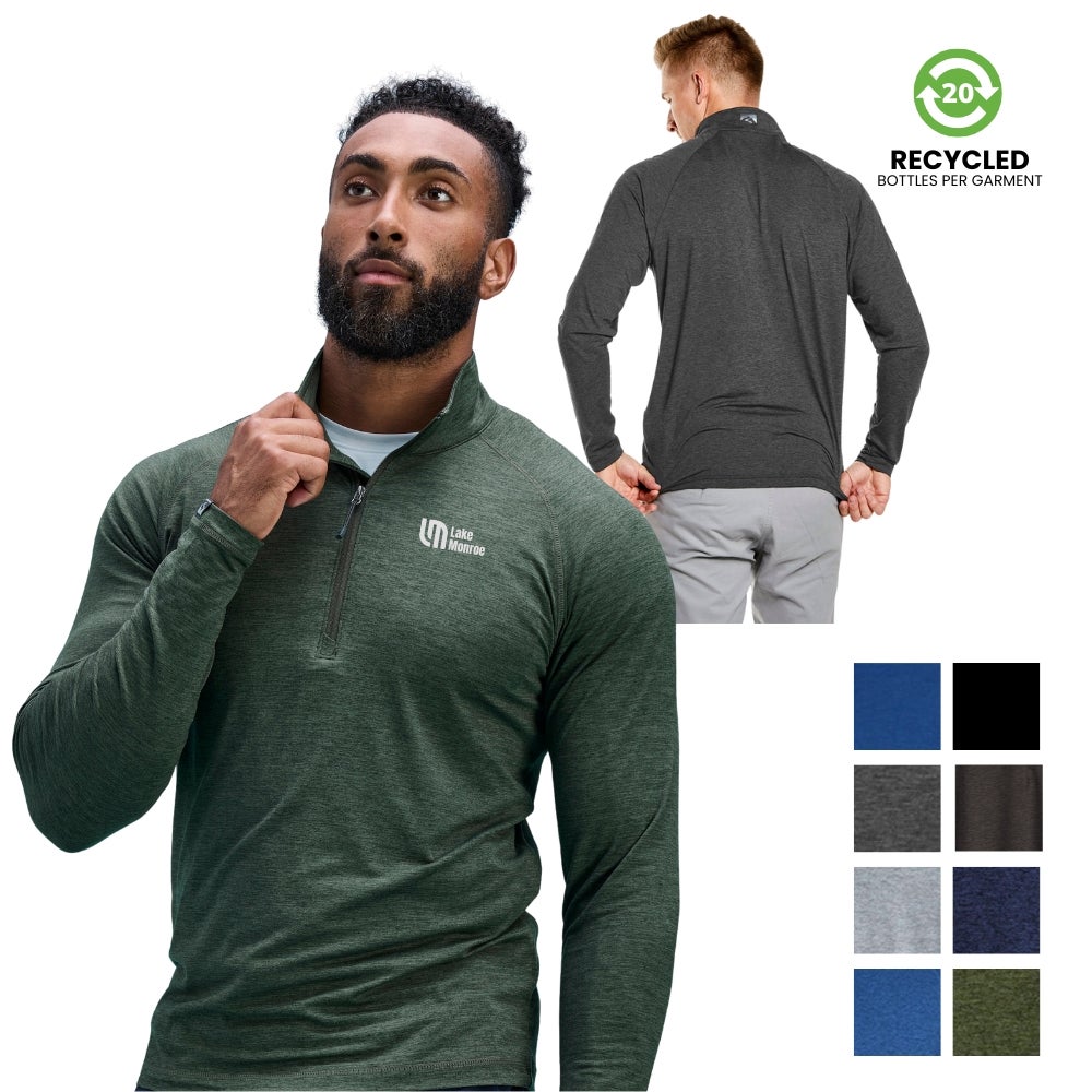 Men's Recycled Quarter Zip Pullover