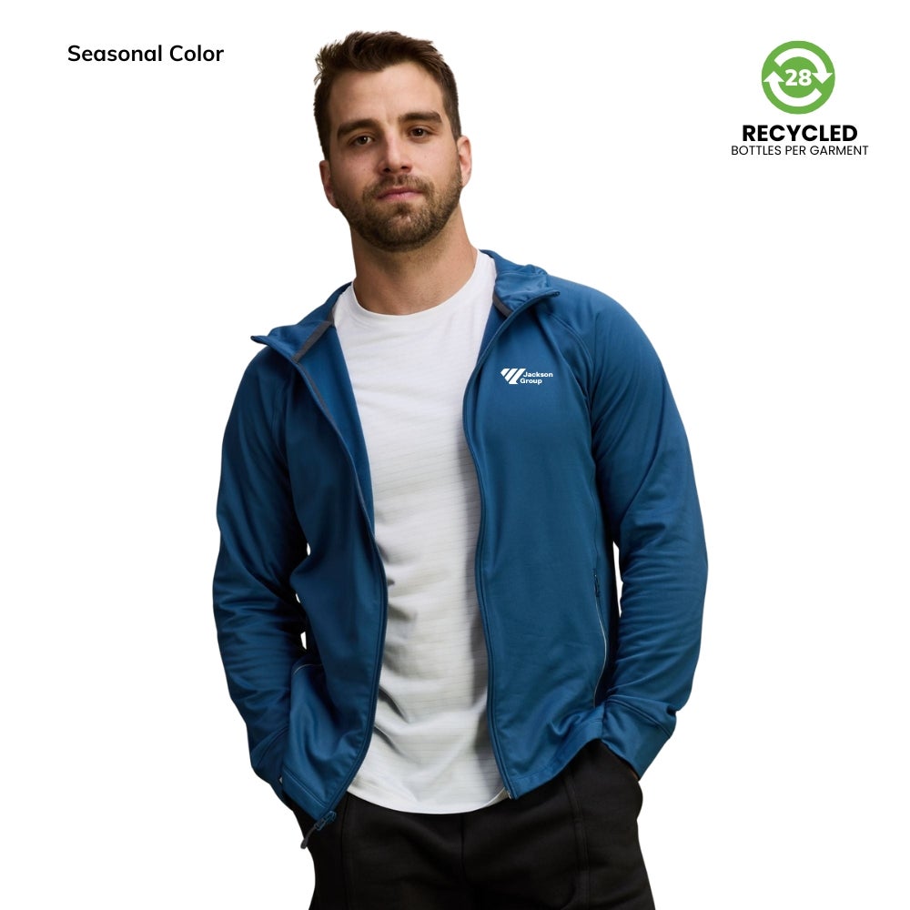 Men's Performance Fleece Full-Zip Hoodie Jacket Seasonal Color