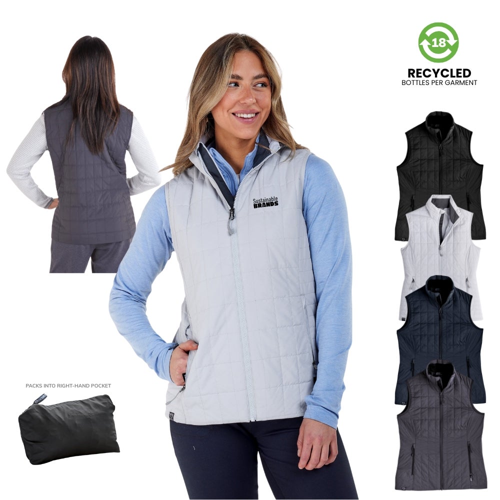 Women's Recycled PFAS Free Packable Vest