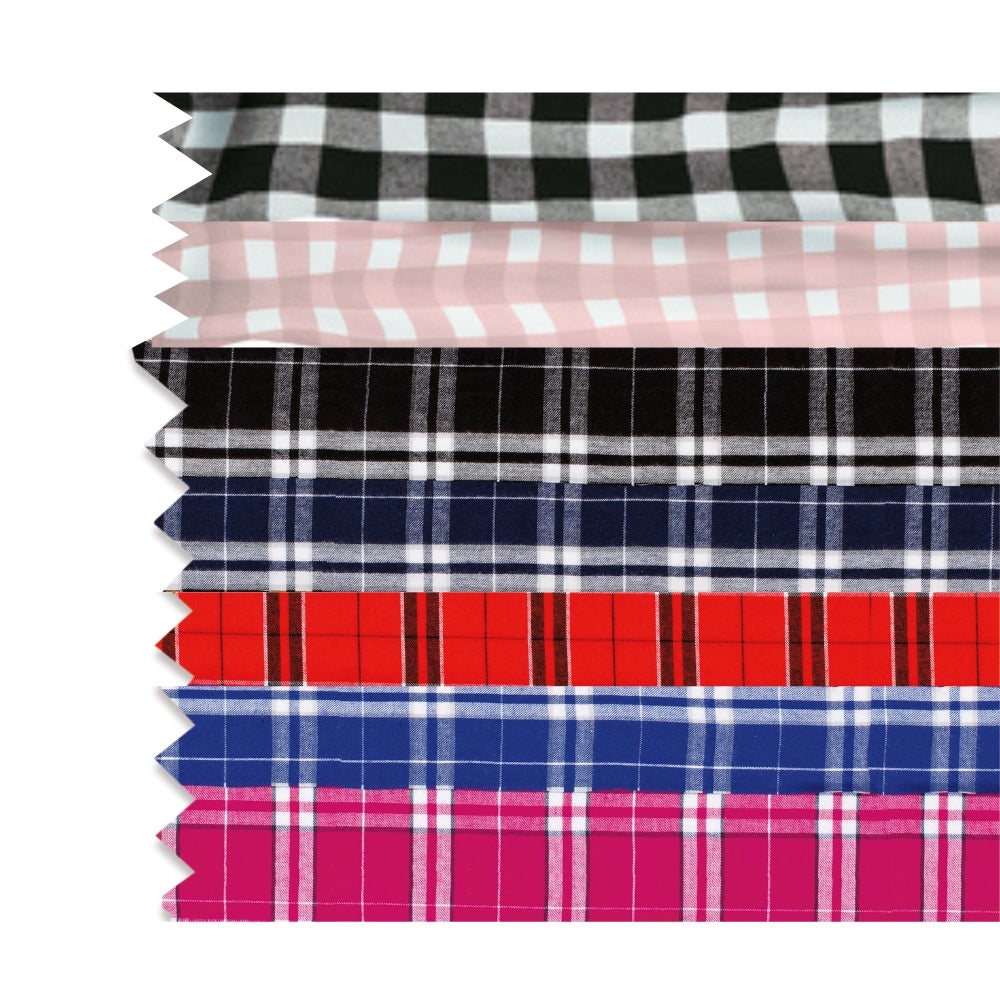 District® Women’s Flannel Plaid Pant Swatches