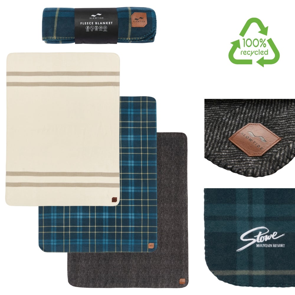 Slowtide® Recycled Fleece Blanket | 50x60