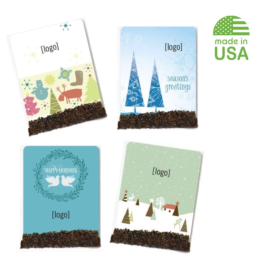Personalized Flower Seed Packets | Holiday Themed | USA Made