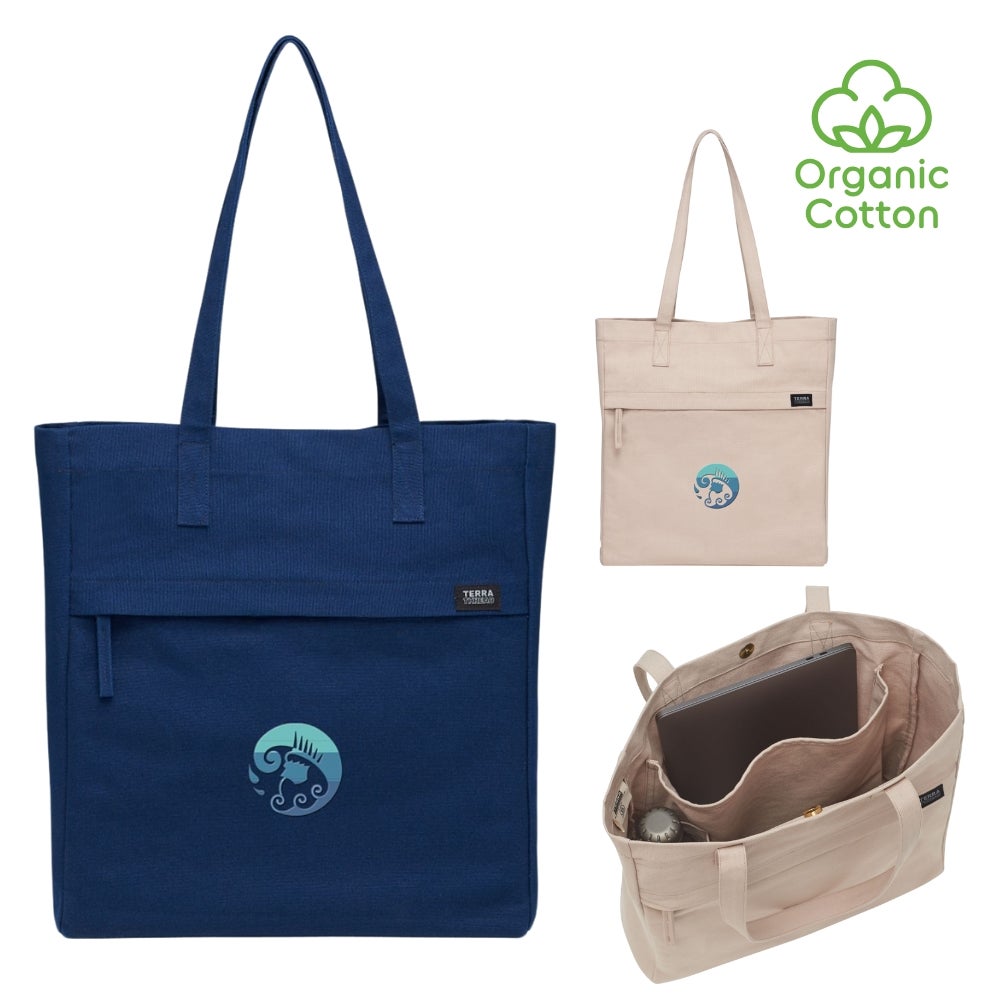 Terra Thread Fairtrade Organic Cotton Computer Tote Bag