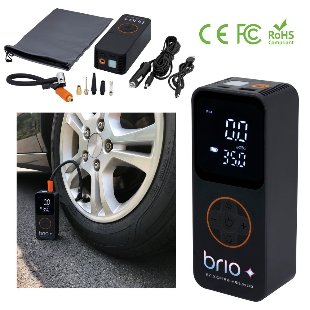 Custom Digital Tire Inflator Air Pump