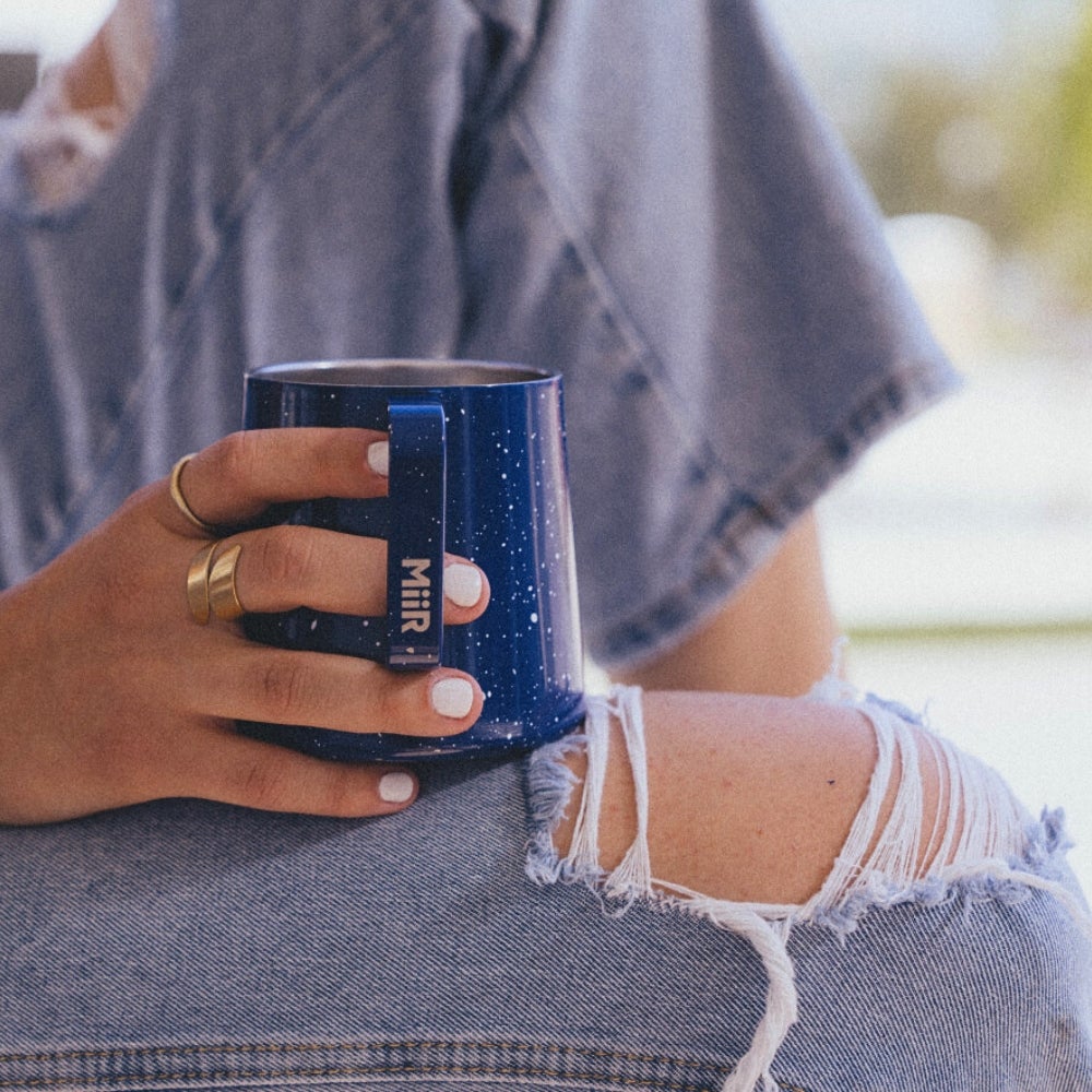 12 oz MiiR® Grounded Insulated Camp Cup Lifestyle