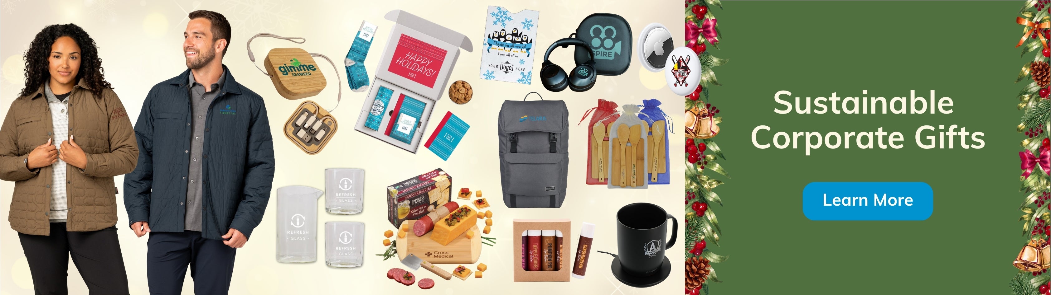 Sustainable Holiday Corporate Gifts Slider