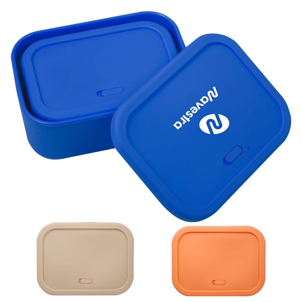Two Piece Silicone Food Storage Container Set | 44 & 24 oz