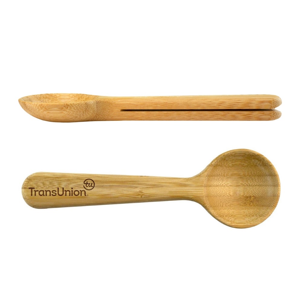 Bamboo Coffee Scoop with Bag Clip