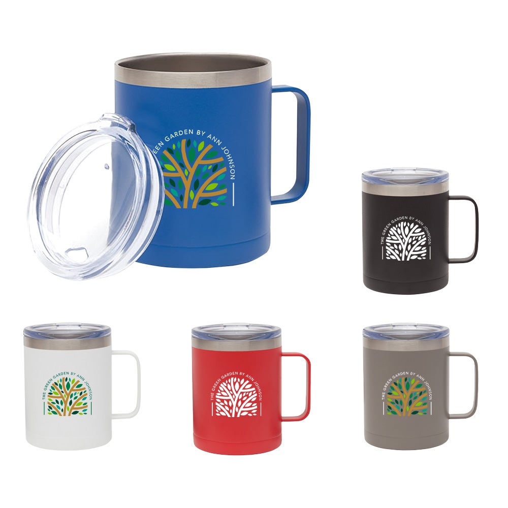 Vacuum Insulated Travel Camper Mug | 14 oz