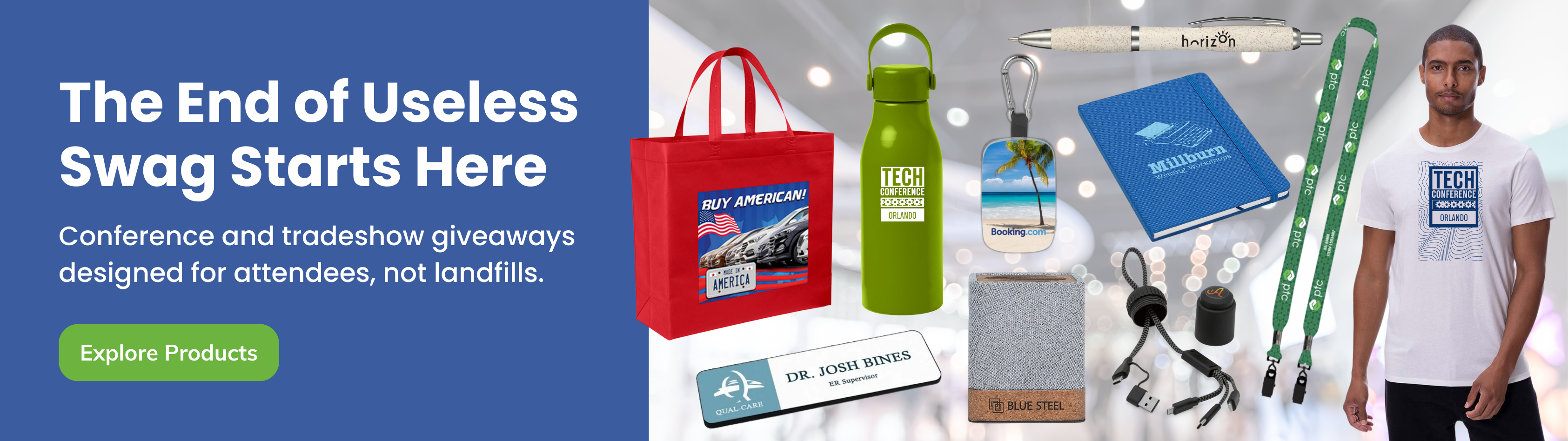 Eco-Friendly Conference Giveaways & Tradeshow Must-Haves