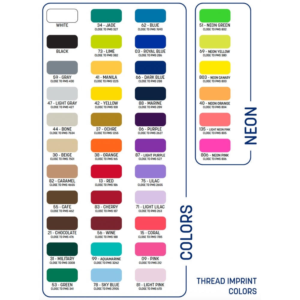 Custom Full Color Woven Patches Thread Colors