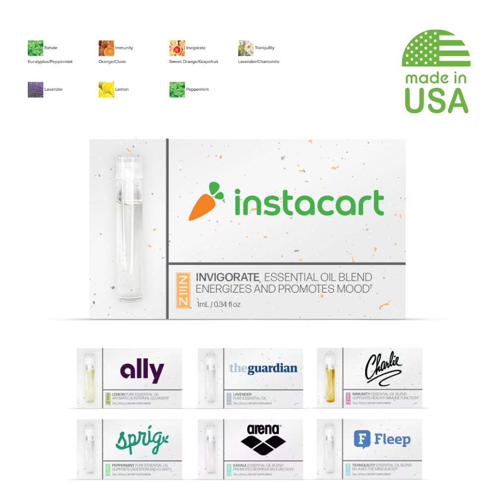 USA Made Wellness Essential Oil Business Card | 1 mL 