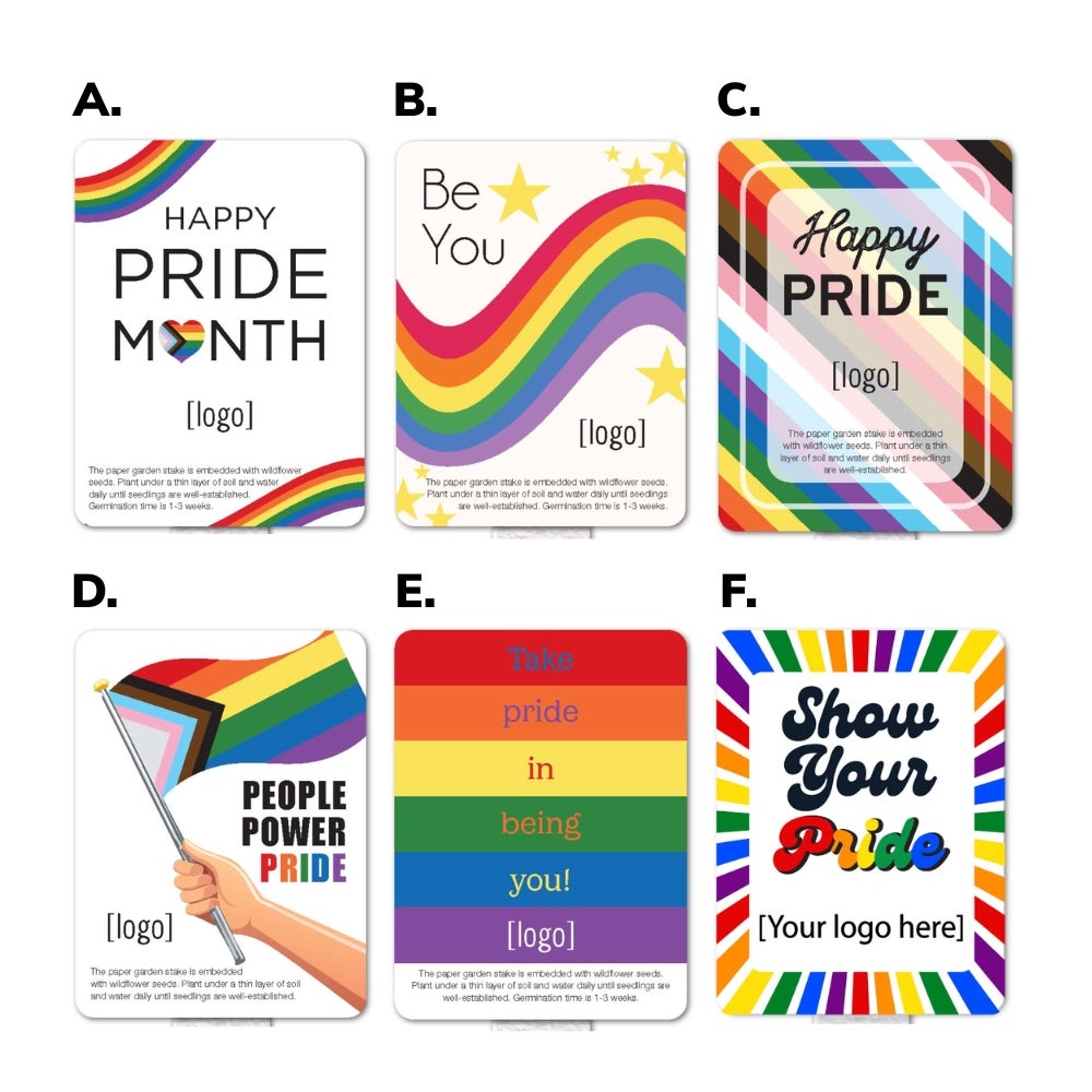 Pride Recycled Garden Grow Stake | USA Made