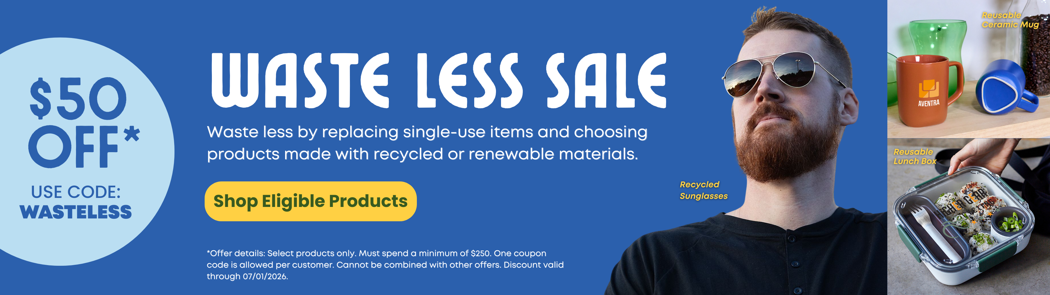 2026 Waste Less Sale Link to Products