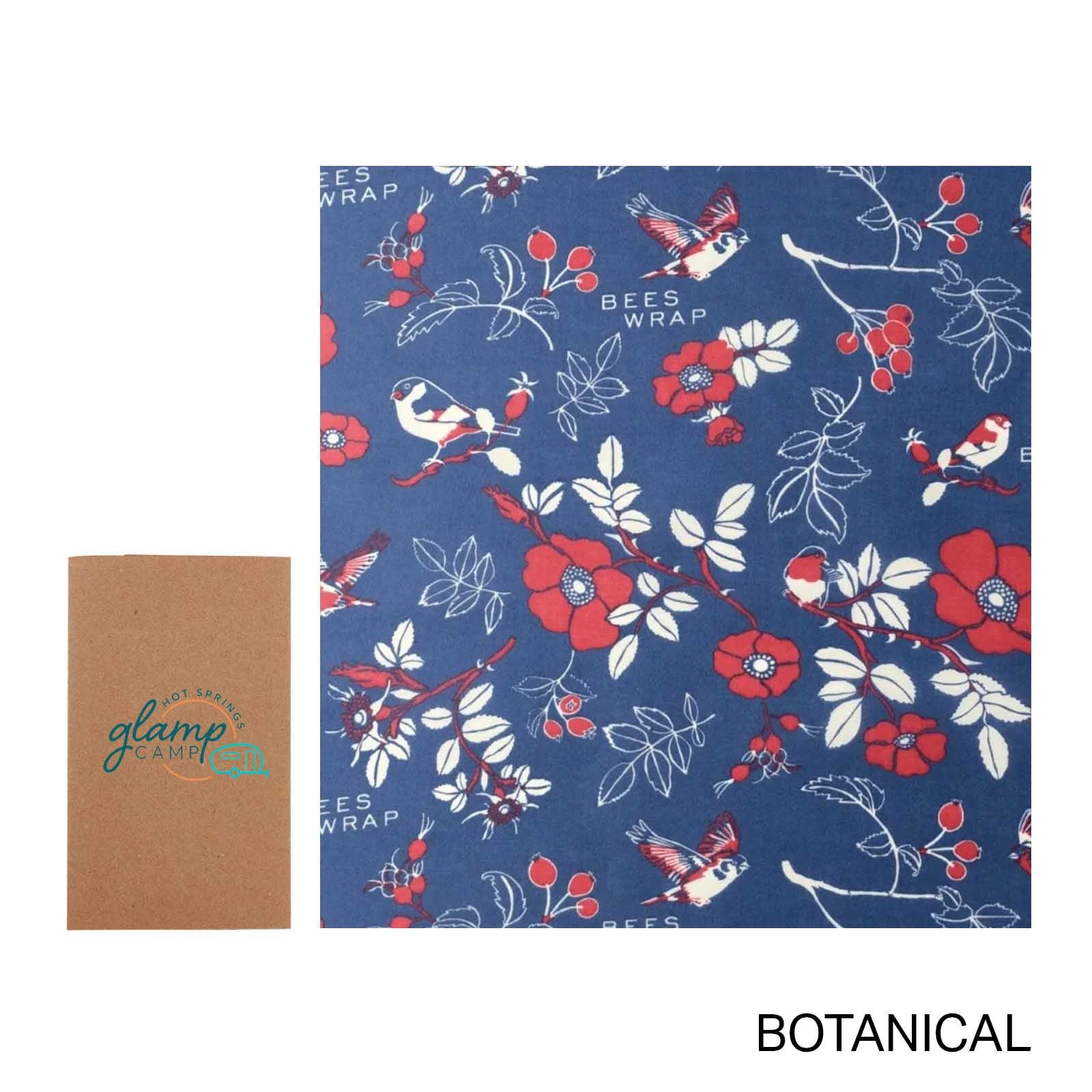 Bee’s Wrap® Single Large | USA Made | 13x14 | Botanical